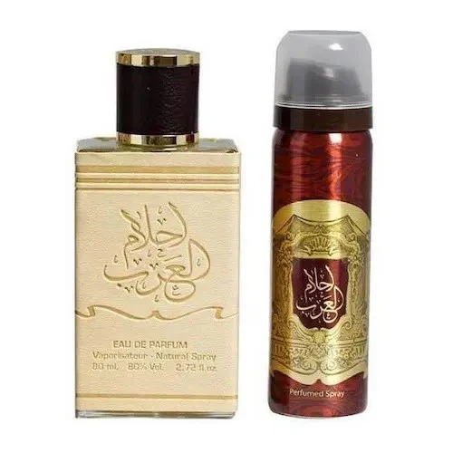 Ahlam al Arab perfume 80ML + Deodorant - Image 3