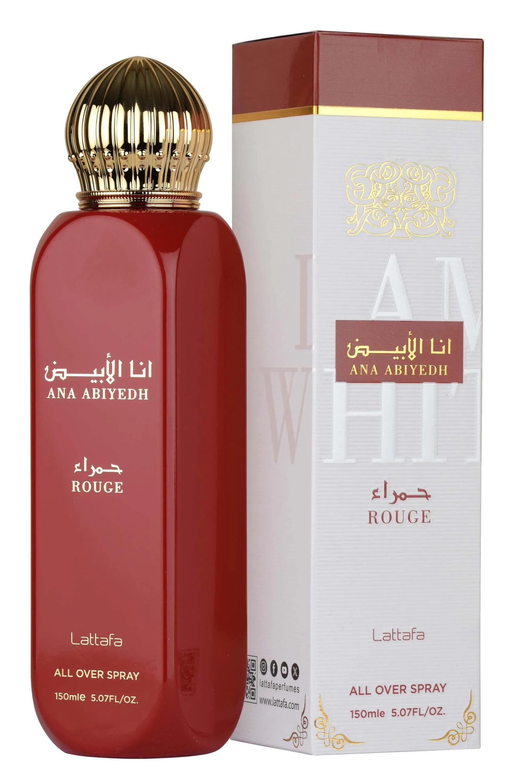 All over body spray ana abiyedh rouge 150ml - Image 2
