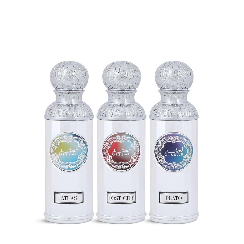 GISSAH ATLANTIS ATLAS + LOST CITY + PLATO 3x50ML SET