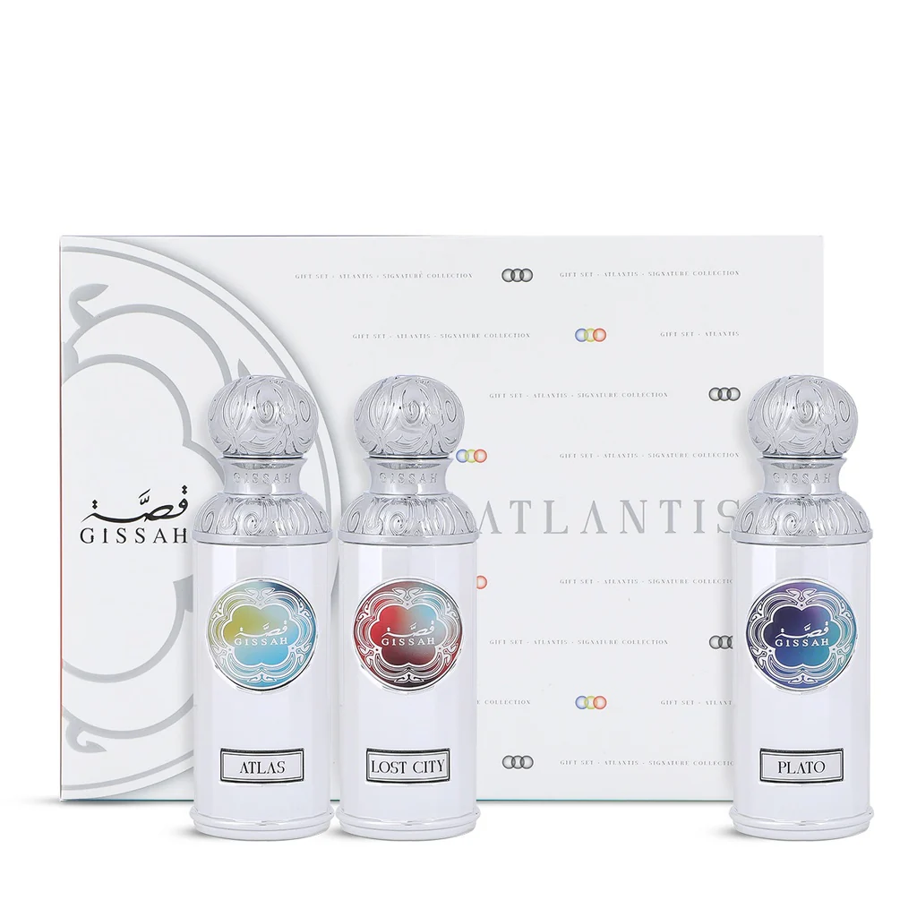 GISSAH ATLANTIS ATLAS + LOST CITY + PLATO 3x50ML SET - Image 2