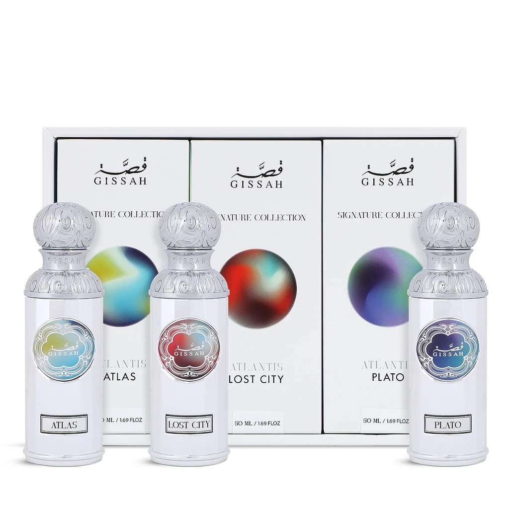 GISSAH ATLANTIS ATLAS + LOST CITY + PLATO 3x50ML SET - Image 4