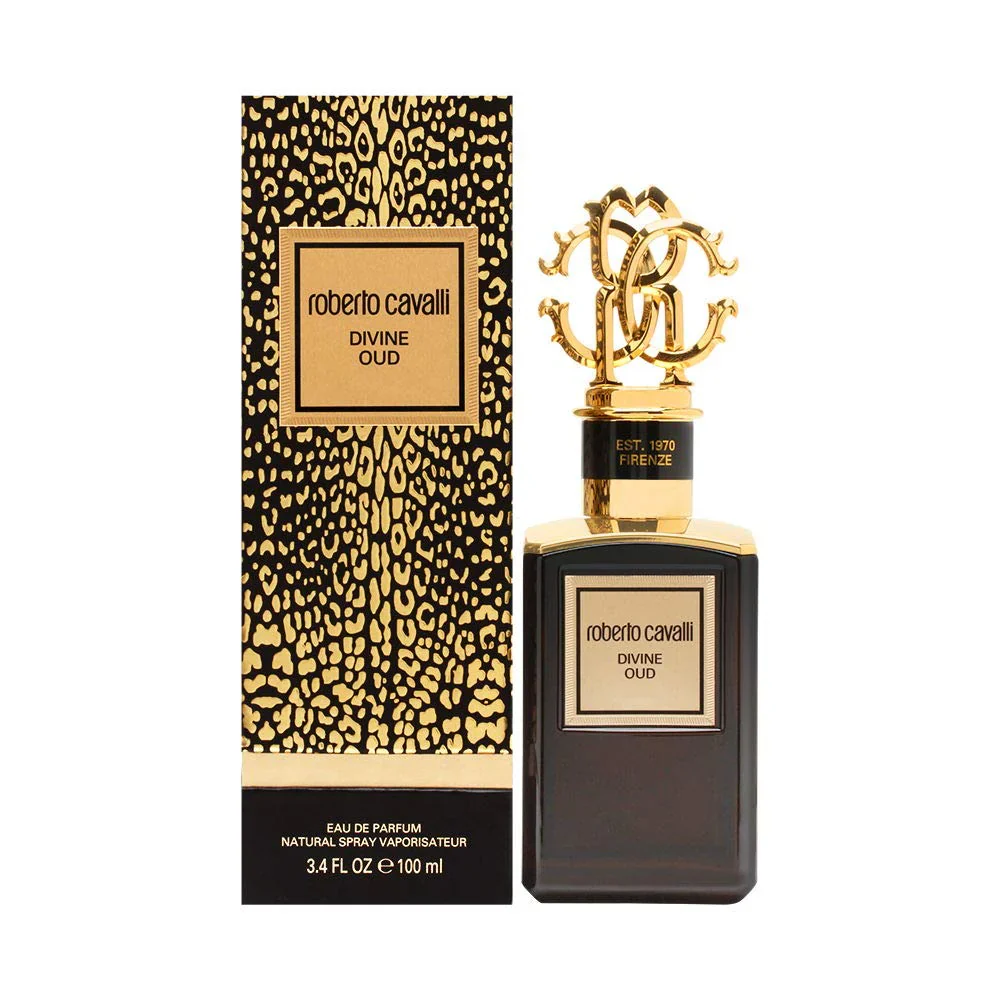 100ml Divine Oud Intense EDP By Roberto Cavalli Gold Collection
