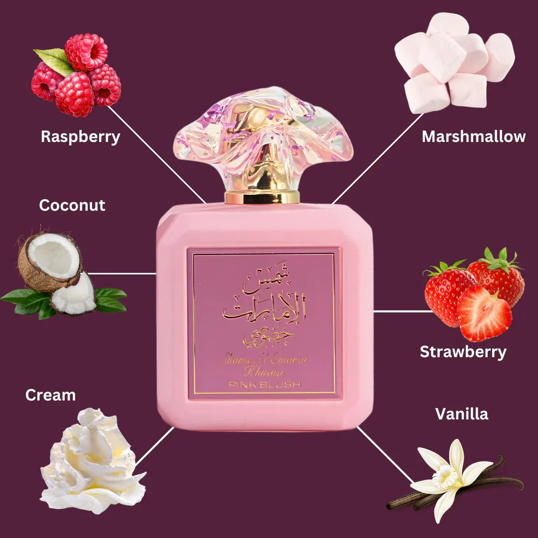 Shams Al Emarat Khususi Pink Blush 100ml EDP - Image 2